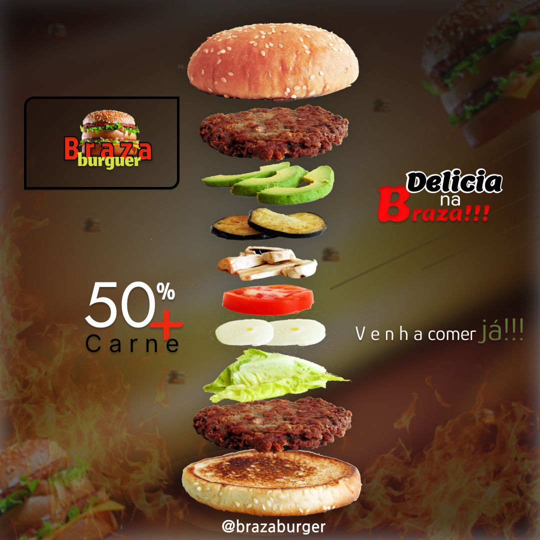 Flyer Hamburgueria